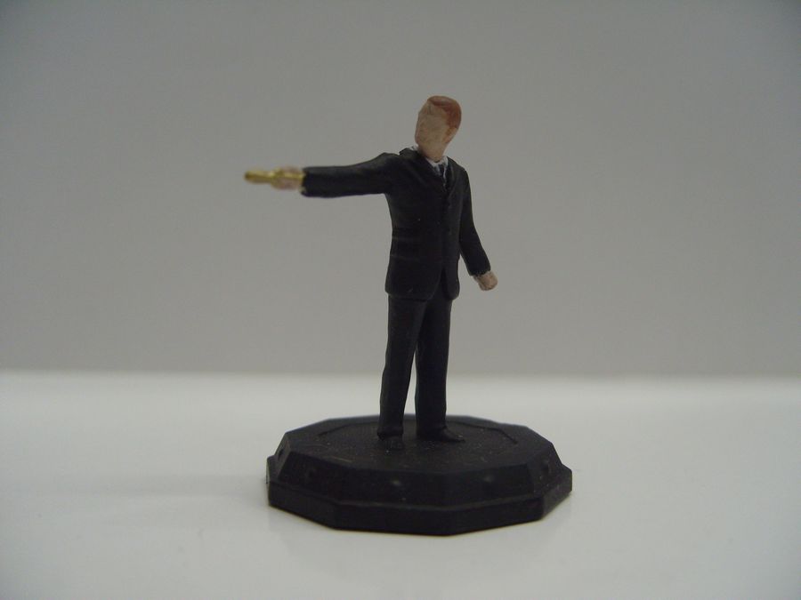 DR WHO MICRO UNIVERSE FIGURE - MR SAXON - UNCOMMON